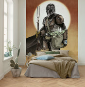 Star Wars The Mandalorian and Grogu Interior Papel Pintado DX4 184 | Yourdecoration.es