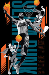 Looney Tunes Space Jam Póster 61X91 5cm | Yourdecoration.es