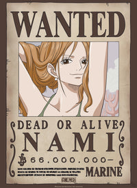 Abystyle Gbydco231 One Piece Wanted Nami Póster 38x52cm | Yourdecoration.es