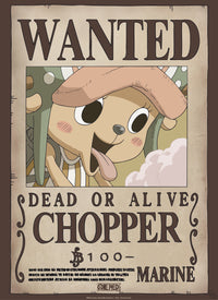 Abystyle Gbydco233 One Piece Wanted Chopper Póster 38x52cm | Yourdecoration.es