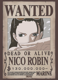 Abystyle Gbydco234 One Piece Wanted Nico Robin Póster 38x52cm | Yourdecoration.es