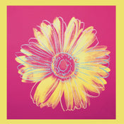 Andy Warhol  Daisy 1982 Reproducción de arte 90x90cm | Yourdecoration.es