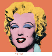 Andy Warhol  Shot Orange Marilyn Reproducción de arte 65x71cm | Yourdecoration.es
