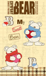 dimex teddy bear Fotomural Tejido No Tejido 150x250cm 2 Tiras | Yourdecoration.es