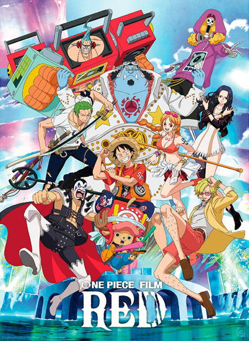 Gbeye GBYDCO196 One Piece Red Festival Póster 38x52cm | Yourdecoration.es