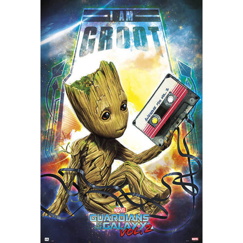 Grupo Erik GPE5150 Marvel Guardians Of The Galaxy Vol 2 Groot Póster 61X91,5cm | Yourdecoration.es