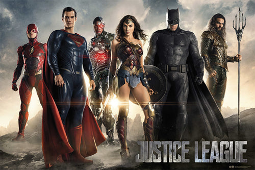 Grupo Erik GPE5207 Dc Comics Justice League Movie All Characters Póster 91,5X61cm | Yourdecoration.es
