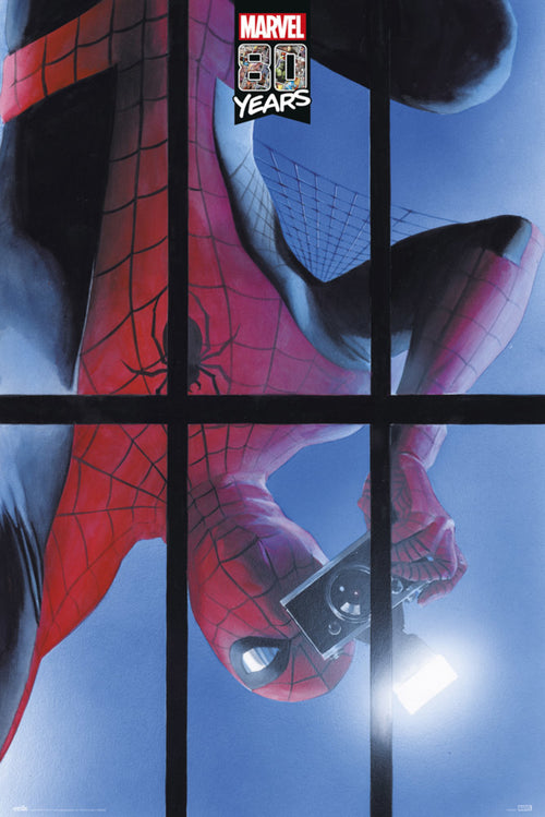Grupo Erik GPE5339 Marvel Spider Man 80 Years Póster 61X91,5cm | Yourdecoration.es
