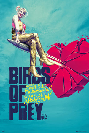 Grupo Erik GPE5416 Birds Of Prey Broken Heart Póster 61X91,5cm | Yourdecoration.es