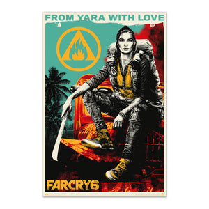 Grupo Erik GPE5498 Far Cry 6 From Yara With Love Póster 61X91,5cm | Yourdecoration.es