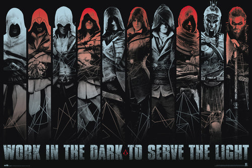 Grupo Erik GPE5501 Assassins Creed Work In The Dark Póster 91,5X61cm | Yourdecoration.es
