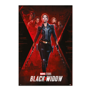 Grupo Erik GPE5574 Marvel Black Widow Póster 61X91,5cm | Yourdecoration.es
