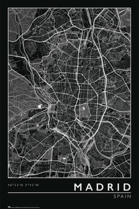Grupo Erik Gpe5635 Madrid City Map Póster 61x91 5cm | Yourdecoration.es