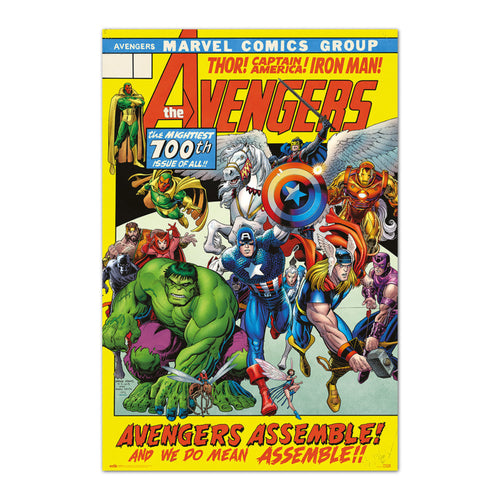 Grupo Erik Gpe5652 Marvel Avengers 100Th Issue Póster 61X91 5cm | Yourdecoration.es
