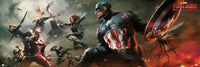 Grupo Erik PPGE8015 Marvel Captain America Civil War Póster 158X53cm | Yourdecoration.es