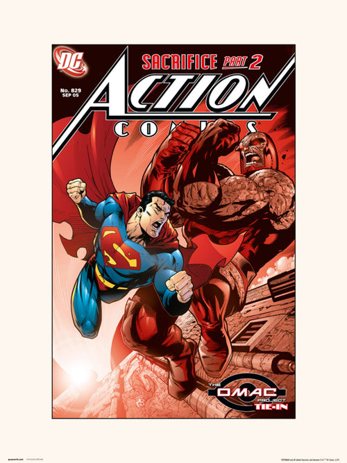 Grupo Erik Dc Action Comics 829 Reproducción de arte 30X40cm | Yourdecoration.es