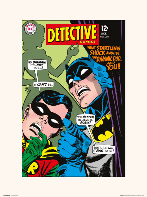 Grupo Erik Dc Detective Comics 380 Reproducción de arte 30X40cm | Yourdecoration.es