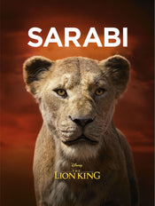 Grupo Erik Disney Lion King Sarabi Reproducción de arte 30X40cm | Yourdecoration.es