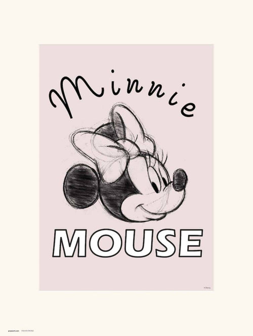 Grupo Erik Disney Minnie Mouse Reproducción de arte 30X40cm | Yourdecoration.es