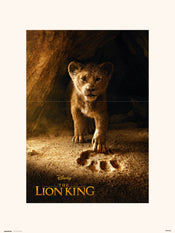 Grupo Erik Disney The Lion King Simba Real Action Reproducción de arte 30X40cm | Yourdecoration.es