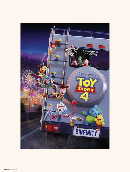 Grupo Erik Disney Toy Story 4 To Infinity Reproducción de arte 30X40cm | Yourdecoration.es