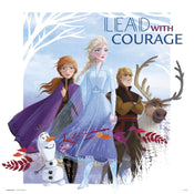 Grupo Erik Frozen Lead With Courage Reproducción de arte 30X30cm | Yourdecoration.es