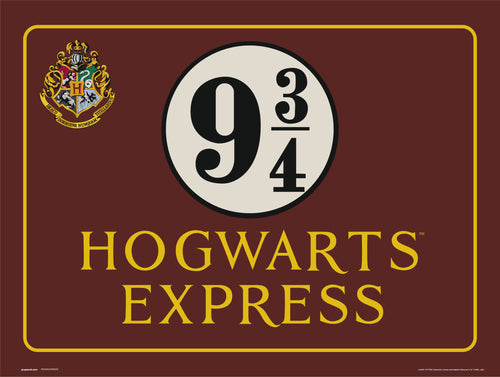 Grupo Erik Harry Potter Hogwarts Express Reproducción de arte 30X40cm | Yourdecoration.es