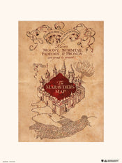 Grupo Erik Harry Potter The Marauders Map Reproducción de arte 30X40cm | Yourdecoration.es