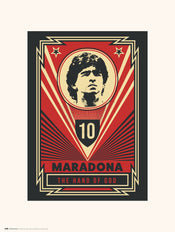 Grupo Erik Maradona The Hand Of God Reproducción de arte 30X40cm | Yourdecoration.es