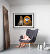 Komar Golden Snub nosed Monkey Reproducción de arte 40x30cm Sfeer | Yourdecoration.es