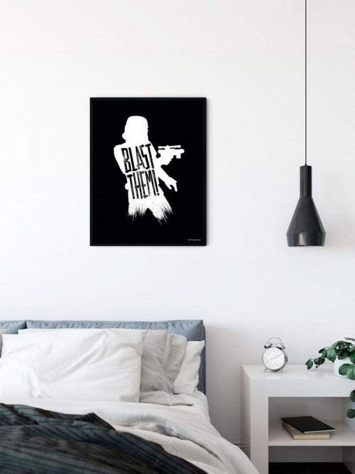 Komar Star Wars Silhouette Quotes Stormtrooper Reproducción de arte 30x40cm Sfeer | Yourdecoration.es