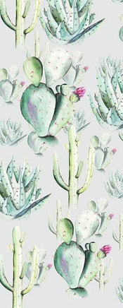 p045b vd1 komar cactus grey Fotomural Tejido No Tejido 100x250cm 1 Tira | Yourdecoration.es