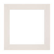 Paspartú Tamaño del Marco 20x20 cm - Tamaño de la Foto 15x15 cm - Gris Claro