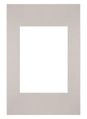 Paspartú Tamaño del Marco 20x30 cm - Tamaño de la Foto 13x18 cm - Granito Gris