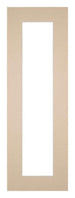 Paspartú 37,5x98 cm - Apertura de foto 25x85 cm - Beige - Para marcos y fotos