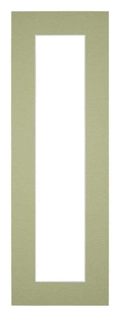 Paspartú Tamaño del Marco 33x98 cm - Tamaño de la Foto 20x80 cm - Menta Verde