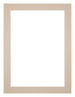 Paspartú 68x98 cm - Apertura de foto 60x80 cm - Beige - Para marcos y fotos