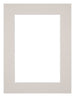 Paspartú 75x98 cm - Apertura de foto 60x85 cm - Granito Gris - Para marcos y fotos
