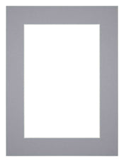 Paspartú Tamaño del Marco 30x40 cm - Tamaño de la Foto 20x30 cm - Gris