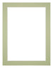 Paspartú 36x48 cm - Apertura de foto 30x40 cm - Menta Verde - Para marcos y fotos