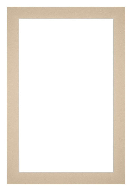 Paspartú 61x91,5 cm - Apertura de foto 55x85 cm - Beige - Para marcos y fotos