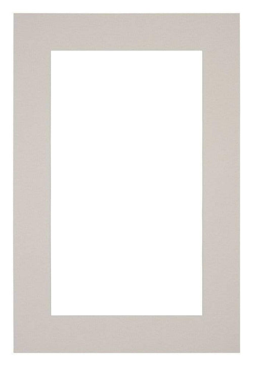 Paspartú 61x91,5 cm - Apertura de foto 50x80 cm - Granito Gris - Para marcos y fotos