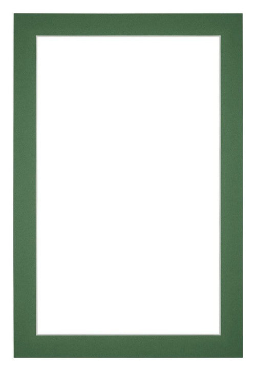 Paspartú 61x91,5 cm - Apertura de foto 55x85 cm - Bosque Verde - Para marcos y fotos