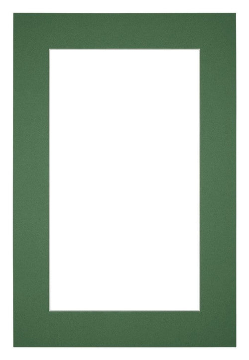 Paspartú 61x91,5 cm - Apertura de foto 50x80 cm - Bosque Verde - Para marcos y fotos