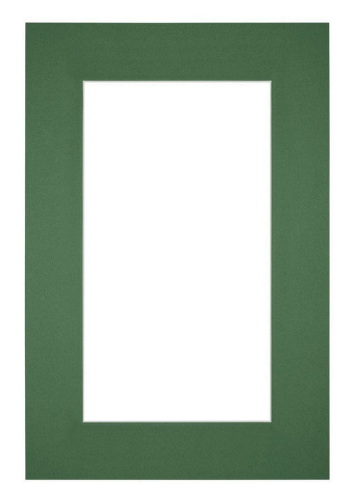 Paspartú 61x91,5 cm - Apertura de foto 50x70 cm - Bosque Verde - Para marcos y fotos