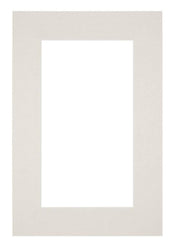Paspartú 61x91,5 cm - Apertura de foto 50x70 cm - Gris Claro - Para marcos y fotos