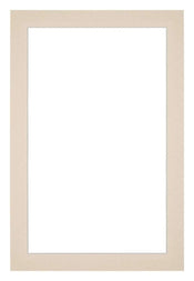 Paspartú 67x98 cm - Apertura de foto 55x85 cm - Tez - Para marcos y fotos