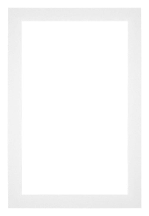 Paspartú 67x98 cm - Apertura de foto 55x85 cm - Blanco - Para marcos y fotos