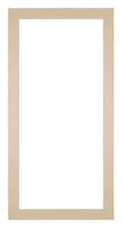 Paspartú Tamaño del Marco 20x40 cm - Tamaño de la Foto 15x20 cm - Beige