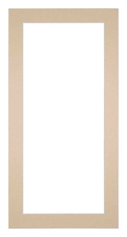 Paspartú Tamaño del Marco 20x40 cm - Tamaño de la Foto 13x18 cm - Beige